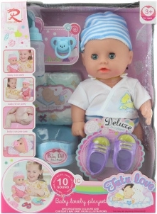 Bebé sa zvukovima i piškenjem s dodacima 30 cm