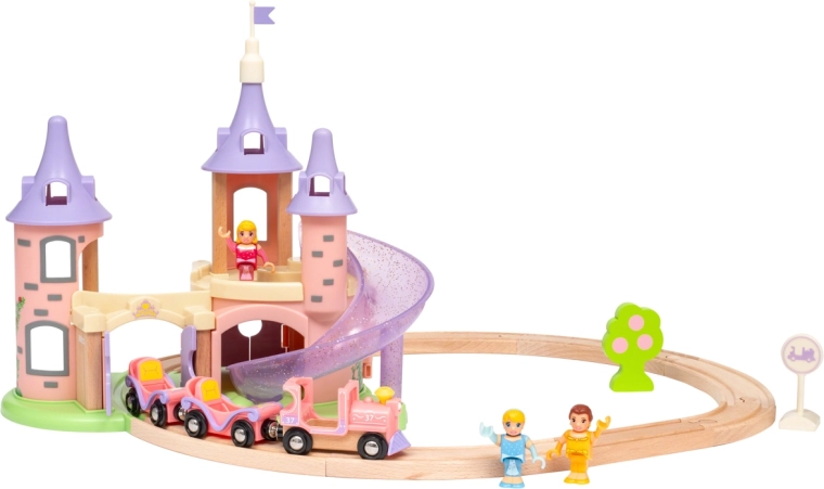 BRIO Disney Princess dvorčana željeznička garnitura