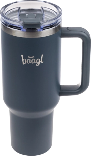Baagl B-Cup antracitna termočaša sa slamkom 1,18 l