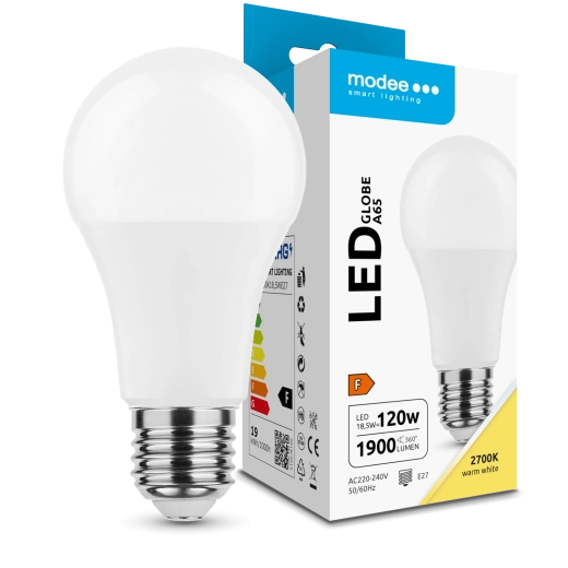LED žarulja Modee Lighting A65 18,5 W E27 topla bijela 1900 lm