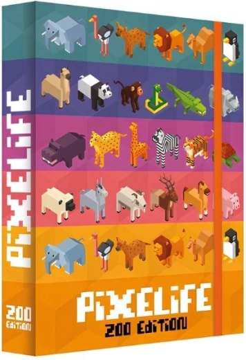 Kutija za bilježnice A5 Jumbo MAX Pixelife Zoo edition - 1 komad