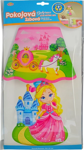 Dječja zidna 3D lampa princeza