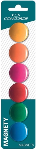 Obojani magneti CONCORDE 30 mm, set 6 kom