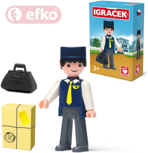 EFKO Igráček postman with accessories in a box