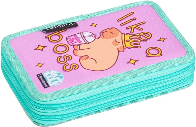 Pernica LizzyCard capybara, 2 razine