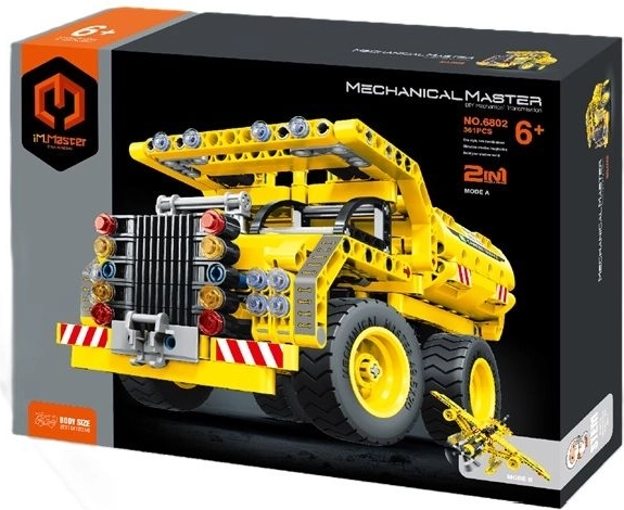 Mechanical Master 2v1 građevinski set – kiper i jedrilica (361 dijelova)