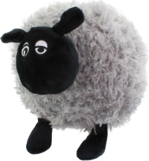 Jastuk Plišani Janje Sivo