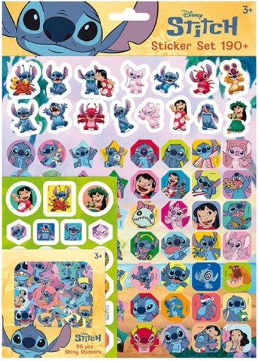 Sticker set 190+ Lilo & Stitch