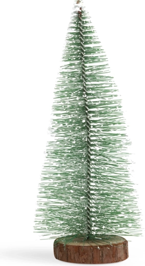 Mini artificial Christmas tree with snow effect, 30 cm