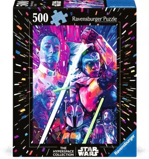 Ravensburger slagalica Star Wars Hyperspace: Ahsoka XXL 500 dijelova