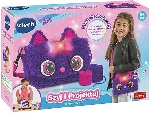 VTech kreativni set za izradu torbice – mačkica
