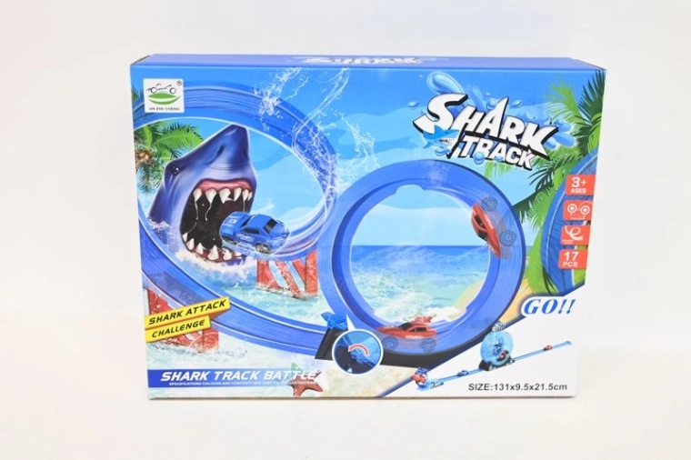 Utrkaća staza s morskim psom i petljom Shark Track Battle