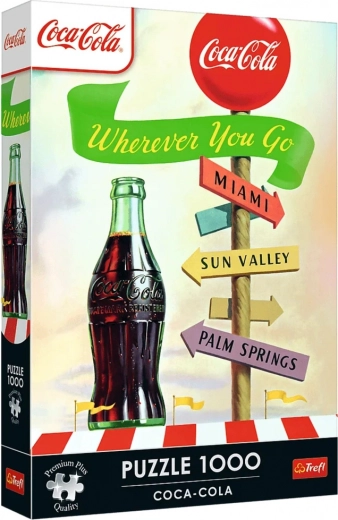 Puzzle 1000 Premium Plus – COCA-COLA Kamo god ciljaš
