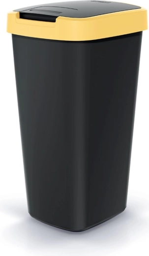 Kanta za otpad Compacta Q Flap 25 l sa žutim poklopcem