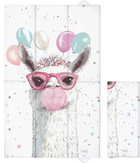 Ceba baby putna podloga za presvlačenje basic crazy lama 80 × 50 cm