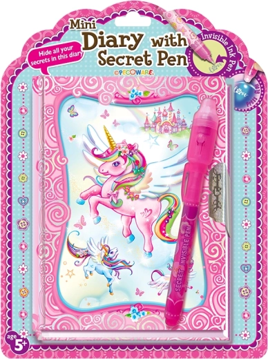 Dnevnik Pegaz s tajnom UV olovkom i lokotom