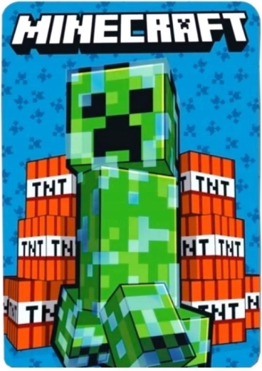 Flis deka Minecraft 100 × 140 cm - 1 komad