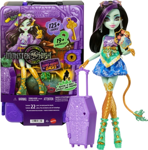 Monster High Jinafire Long putni set s iznenađenjima 28 cm