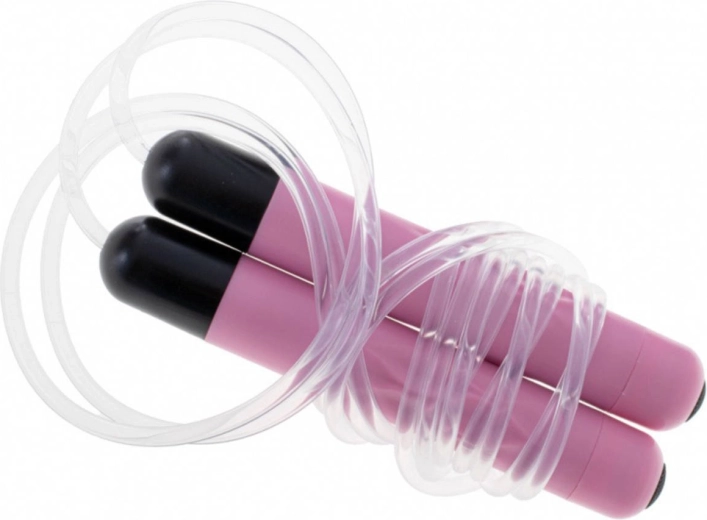 Merco Luminous glowing jump rope pink 2.8 m - 1 pc