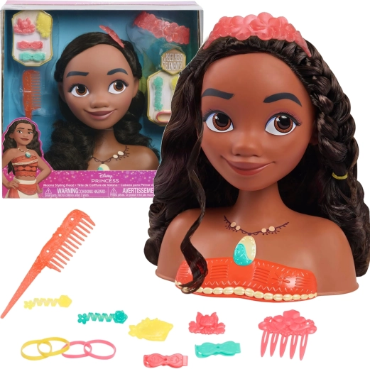 Styling glava DISNEY MOANA (Vaiana) s dodacima 14 kom