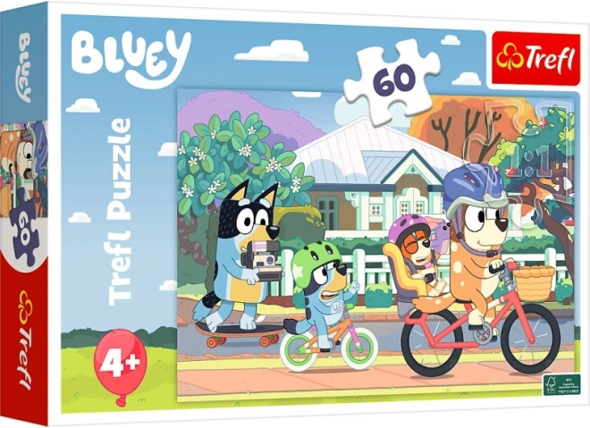 Puzzle BLUEY 60 dijelova od TREFL