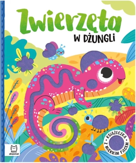 Životinje u džungli – mekana osjetilna knjiga od filca