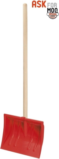 Igloo kids' snow shovel, red