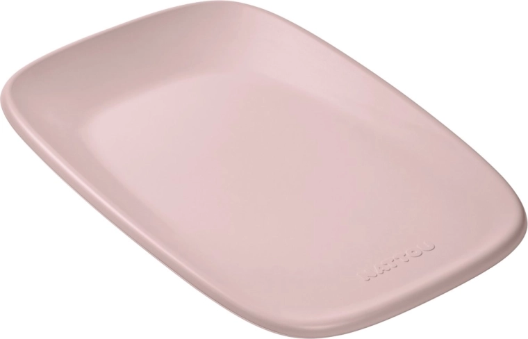 NATTOU podloga za prematanje Softy Dusty Pink bez BPA 50 × 70 cm