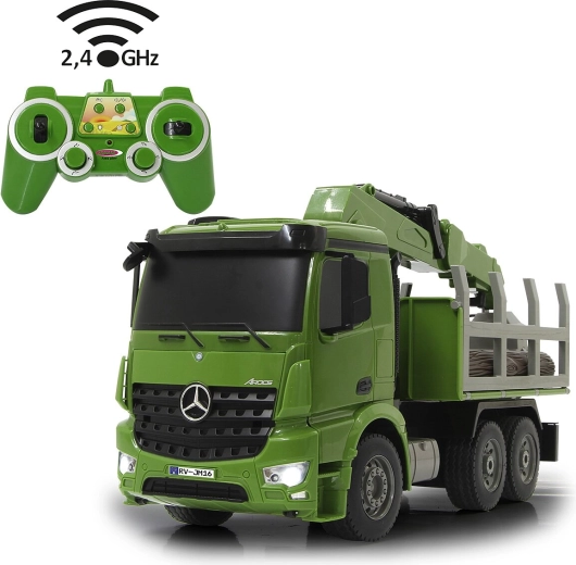 Jamara Mercedes-Benz Arocs RC Forestry Truck for Timber Transport 1:20 2.4 GHz