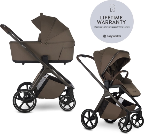 Easywalker kombinirana kolica Zoey Go chestnut brown