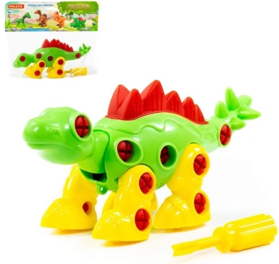 Dinosaurus Stegosaurus za sastavljanje s odvijačem