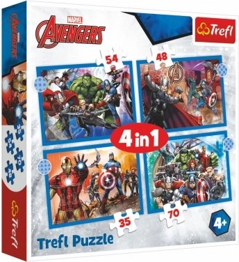 Puzzle 4u1 Hrabri Avengers
