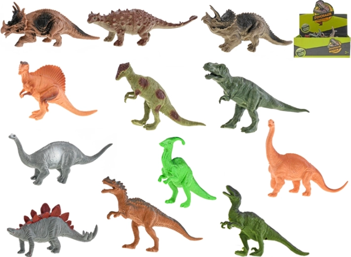 Set dinosaura 14–18 cm, 12 kom