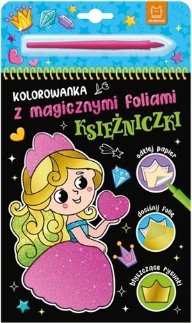 Čarobne folijske bojanke Princeze
