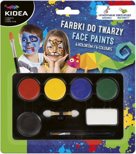 Set boja za lice Kidea - 1 komad