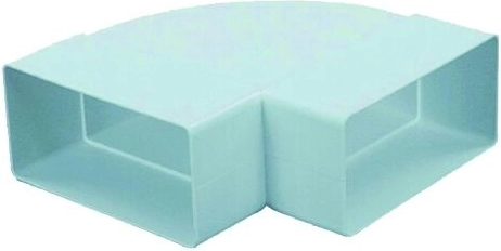 Vodoravno plosnato koljeno za ventilaciju 110 × 55 mm