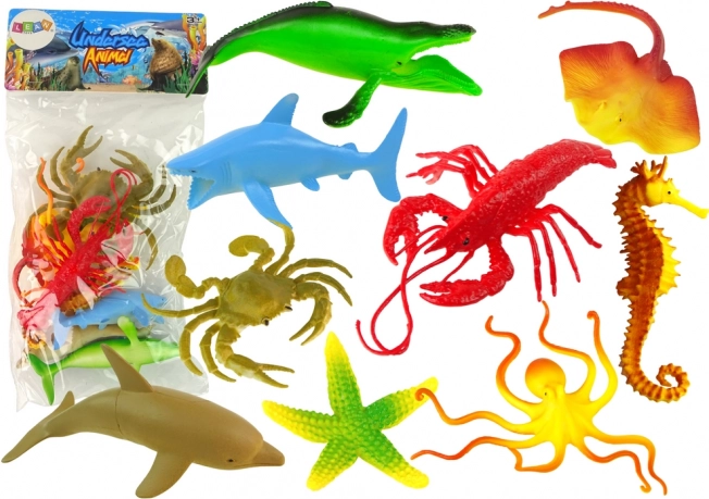Set figurica morskih životinja 9 kom.