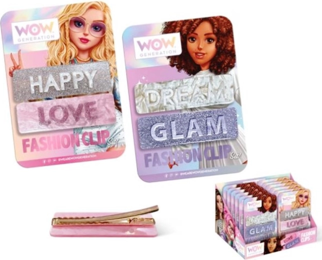 Set od 2 modnih ukosnica WOW Generation Fabulous Glam