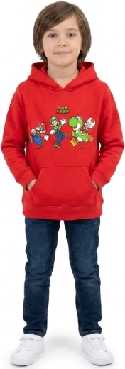 Crvena majica s kapuljačom Super Mario