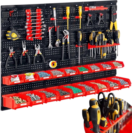 Zidna radionička ploča za alat 96 × 76 cm HUMBERG