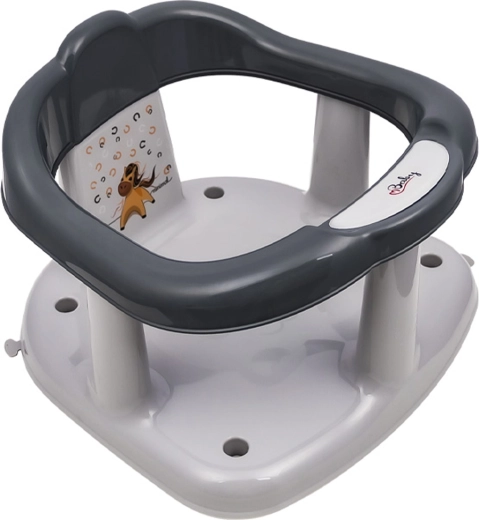 Maltex sjedalo za kadu Minimal Konjić – čelično siva