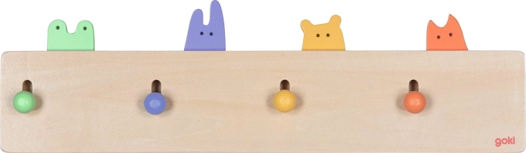 Goki zidna vješalica Kuckulino sa životinjicama