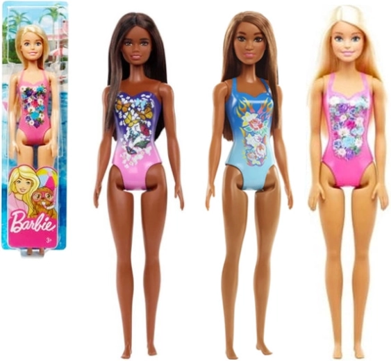 Barbie plažna lutka u kupaćem kostimu