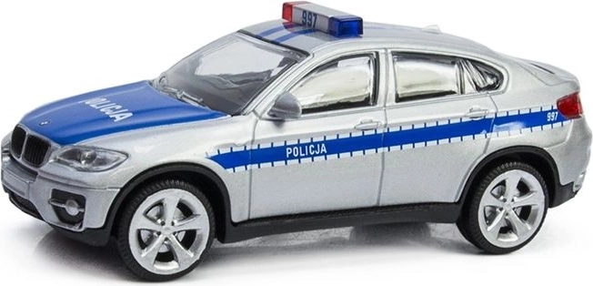 Rastar BMW X6 policijski auto 1:43 - 1 komad