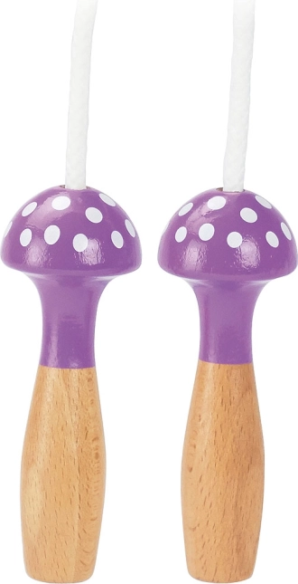 Ljubičasto uže za preskakanje s točkicama VILAC