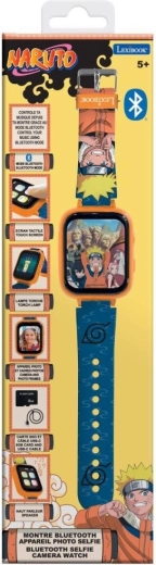Dječji pametni sat Lexibook Naruto s Bluetoothom, kamerom i 8 GB karticom
