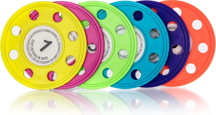 Ronioci diskovi za vodu SPORTWELL, mješavina boja (6 kom)