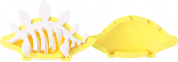 magnetička građevna igra dinosaurus s kosturom i 3D scenom