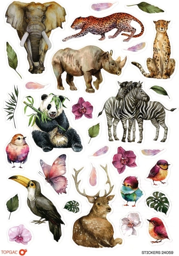 Topgal naljepnice Animals