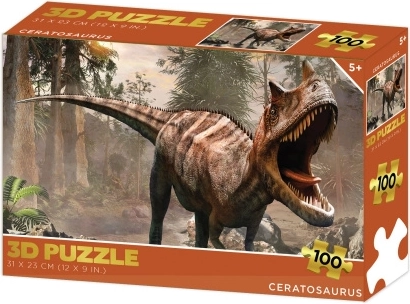 3D slagalica – ceratosaurus